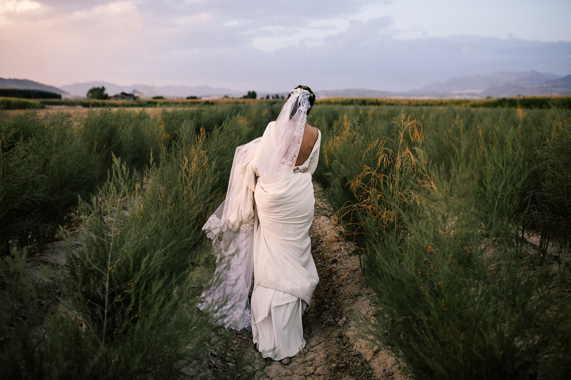 velo de novia, velos para novias, fotógrafo de Málaga y Granada, boda en Granada
